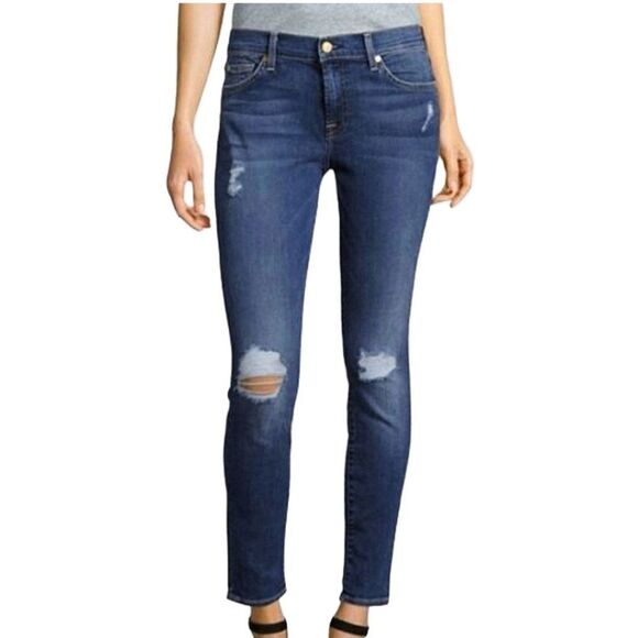 7āforāallĀ mankindāankleājeans - Picture 1 of 10